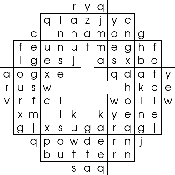 Word Search Grid