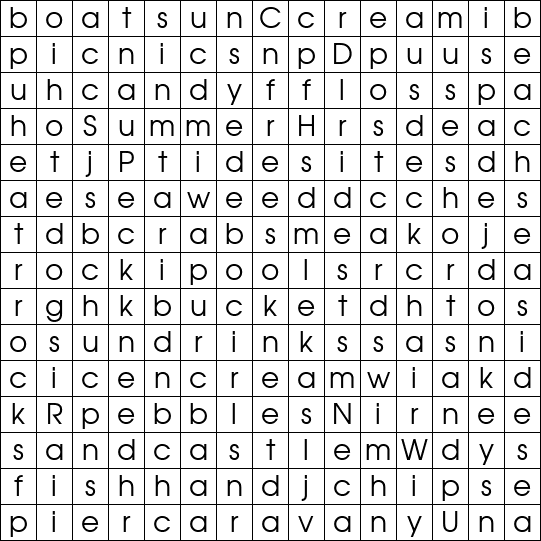 Word Search Grid