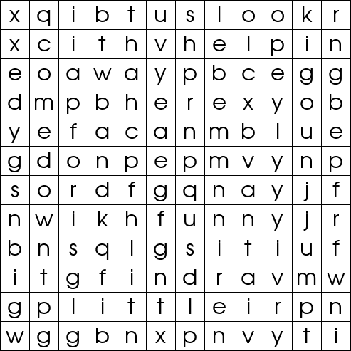 Word Search Grid