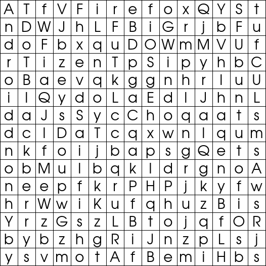 Word Search Grid