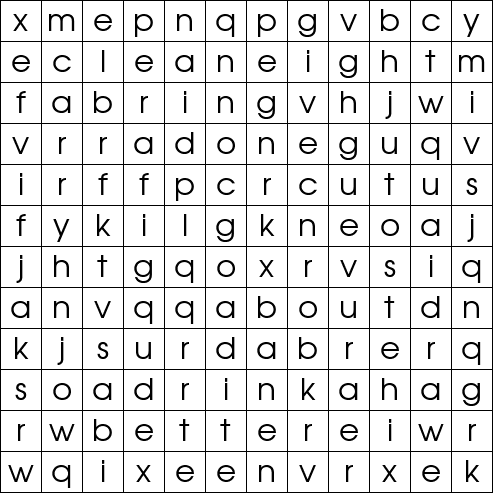 Word Search Grid