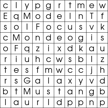 Word Search Grid