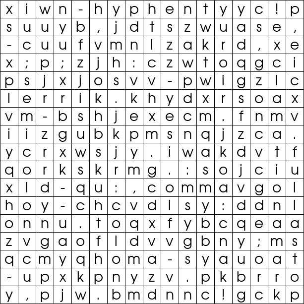 Word Search Grid