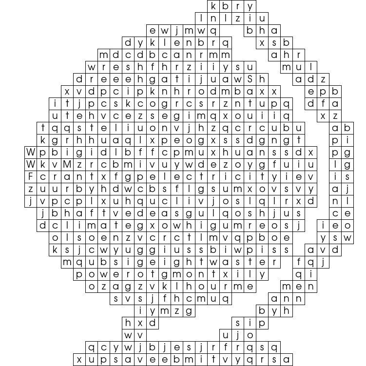 Word Search Grid