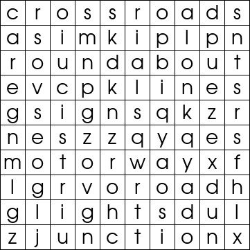 Word Search Grid