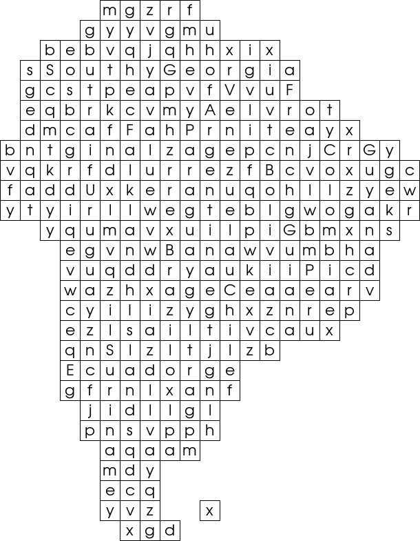 Word Search Grid