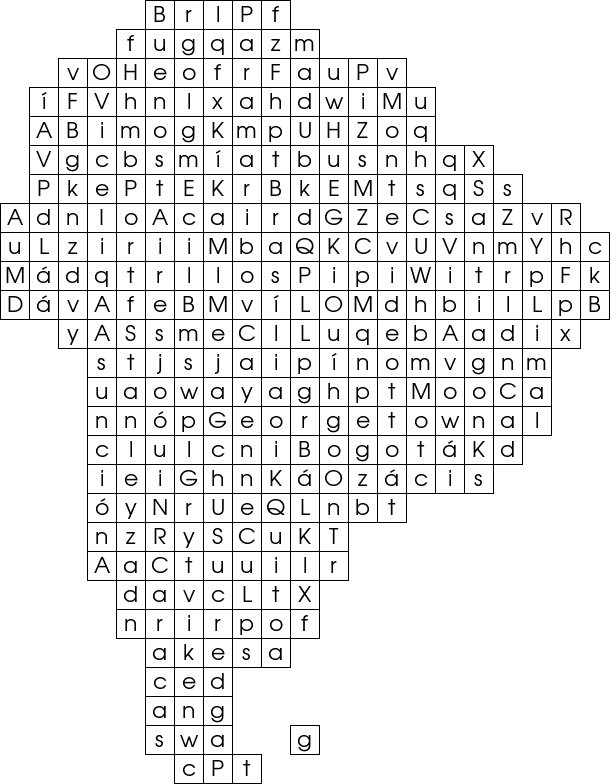 Word Search Grid