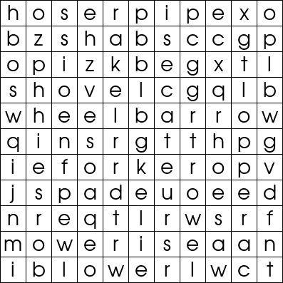 Word Search Grid