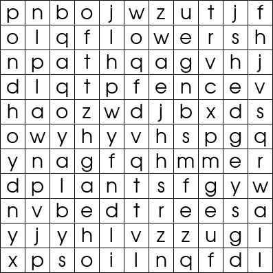 Word Search Grid