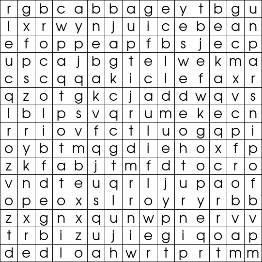 Word Search Grid