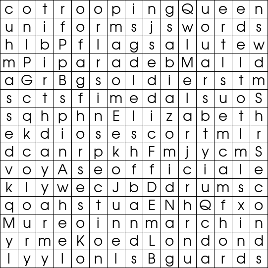 Word Search Grid